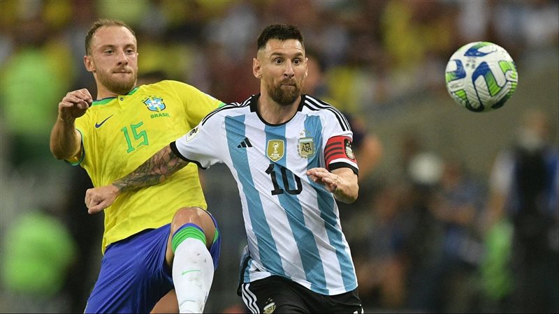 مباراة البرازيل والأرجنتين،