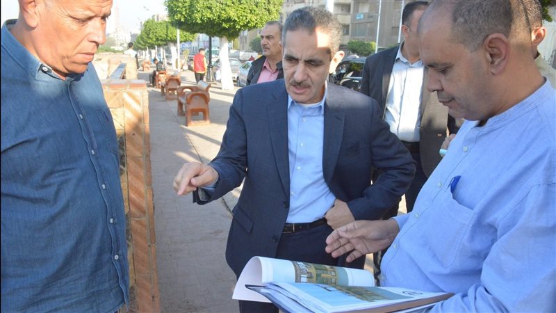 محافظ الغربية يتابع