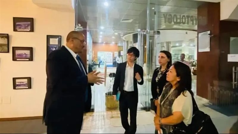 جانب من الاستقبال،