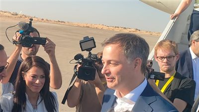 محافظ شمال سيناء يستقبل رئيسي وزراء إسبانيا وبلجيكا 