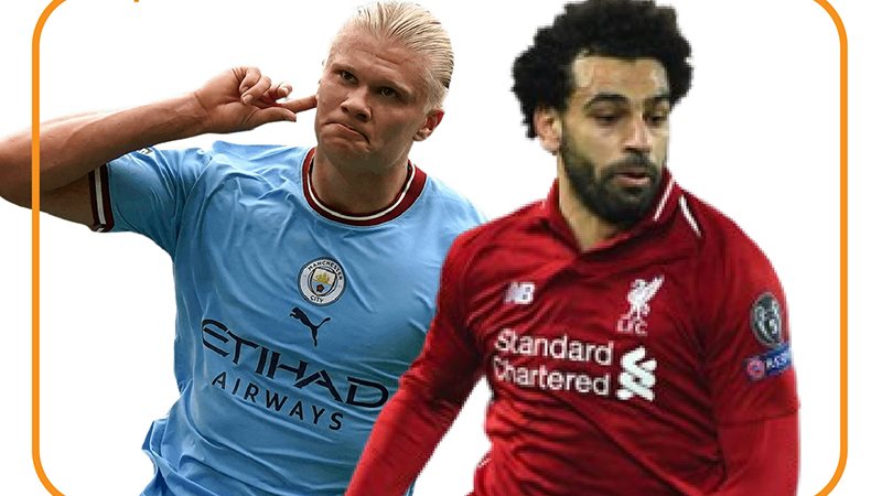 محمد صلاح وهالاند،