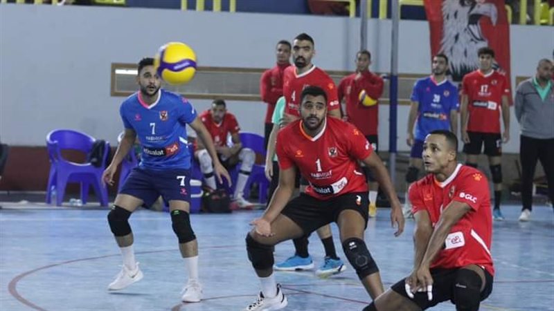 رجال طائرة الأهلي