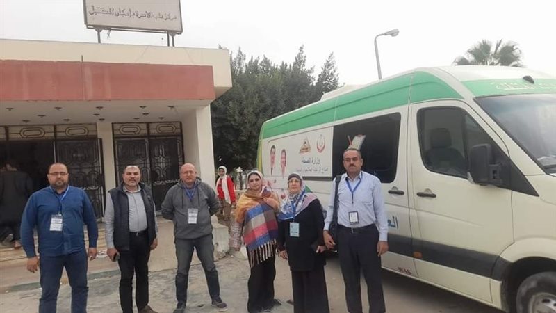 قافلة طبية بالعبور،