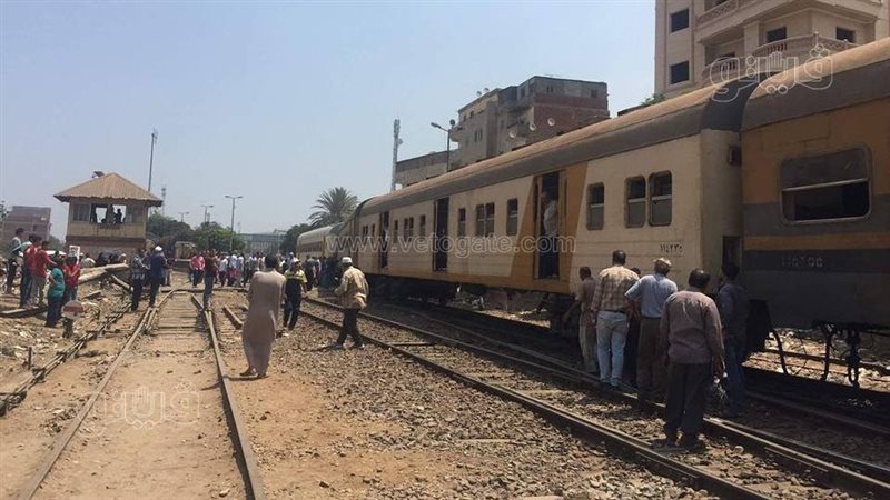 حادث قطار ببني سويف،