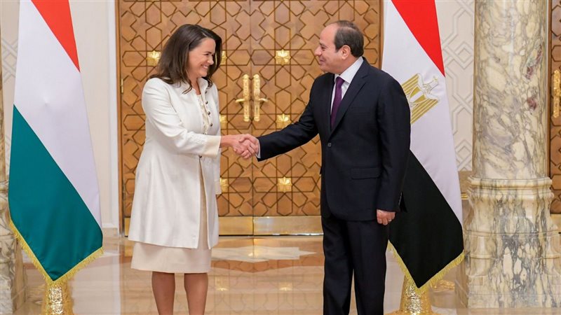 الرئيس السيسي ورئيسة