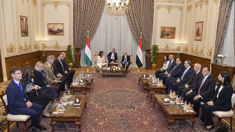 لقاء رئيسة المجر