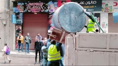 رفع 594 حالة إشغال طريق مخالف وتحرير 45 محضرا بالبحيرة (صور)