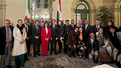 وزيرة الهجرة تلتقي المصريين بروما لحثهم على المشاركة في الانتخابات الرئاسية