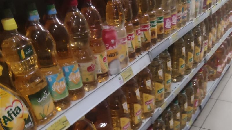 الزيت على بطاقة التموين،