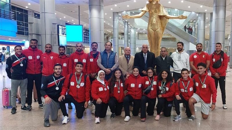 الرياضة تستقبل بعثتي