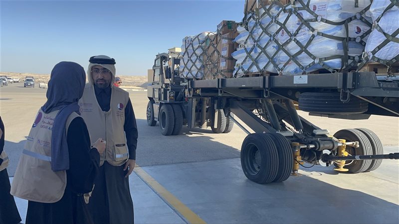 المساعدات القطرية،فيتو