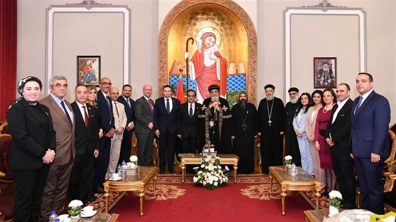 البابا تواضروس والمرشح