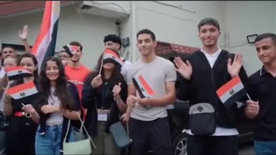 زفة بالسيارات المزينة بالأعلام المصرية أمام مقر لجنة الانتخابات الرئاسية بماليزيا (صور)