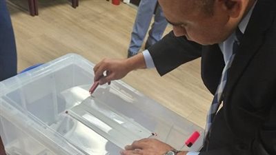 تشميع صناديق الانتخابات الرئاسية المصرية في لجنة لوس أنجلوس (صور) 