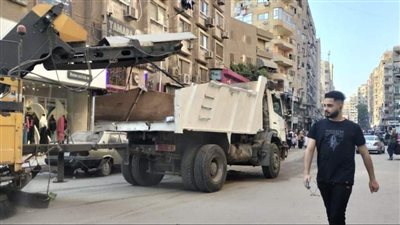 حملة موسعة لإزالة إشغالات ومخالفات بالشروق