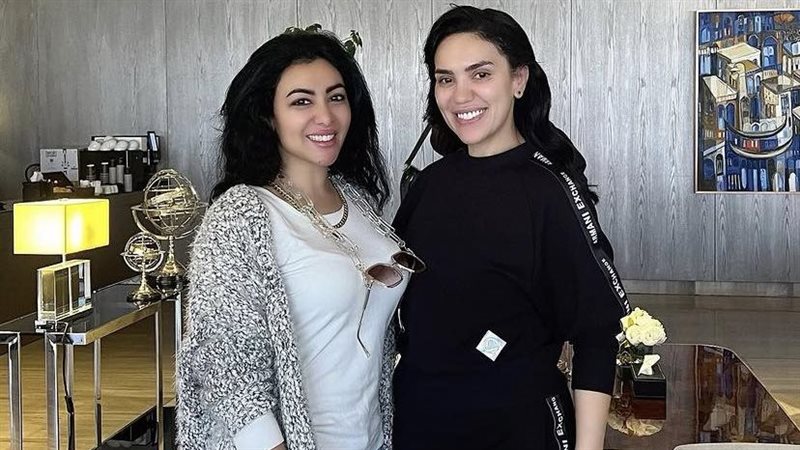 مي فاروق وميرهان