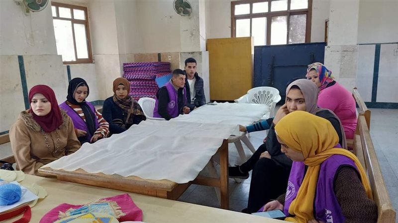 ورشة لفن التطريز