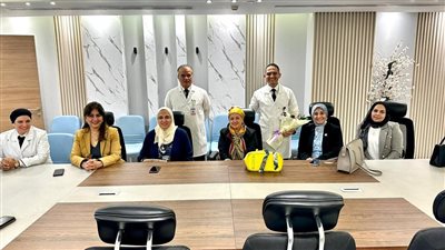 فى إطار حملة الـ 16 يوم، قومي المرأة ينظم زيارة لمستشفى الشرطة