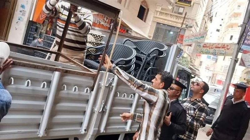 جانب من رفع الإشغالات،فيتو