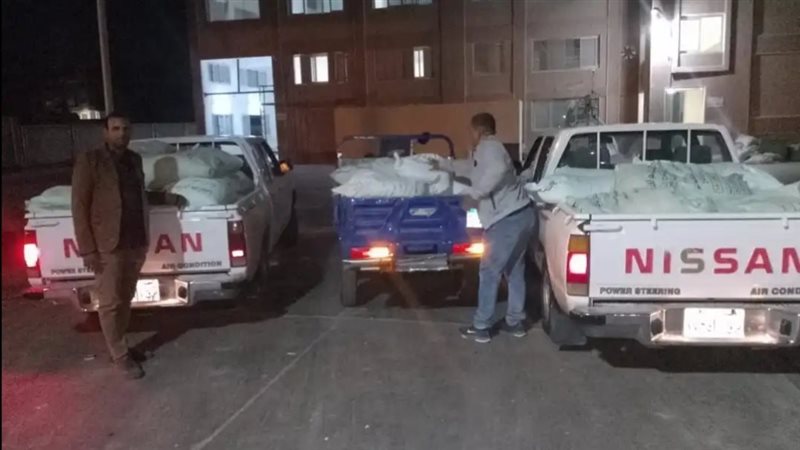  ضبط كمية الدقيق،