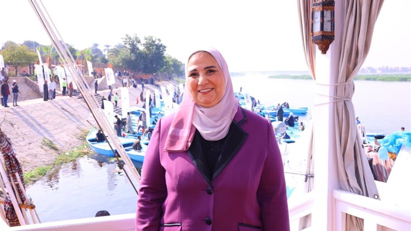 وزيرة التضامن الاجتماعي،