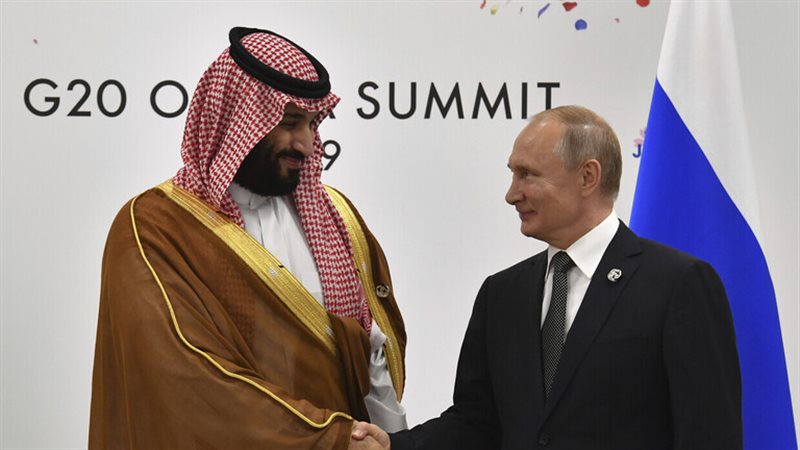بوتين وبن سلمان،
