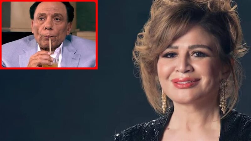 الهام شاهين وعادل