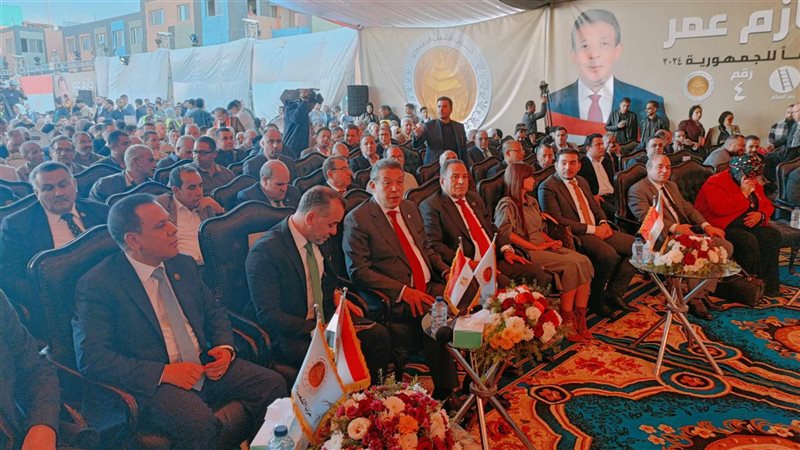 مؤتمر حازم عمر ببنها،