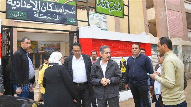 محافظ الغربية يتابع