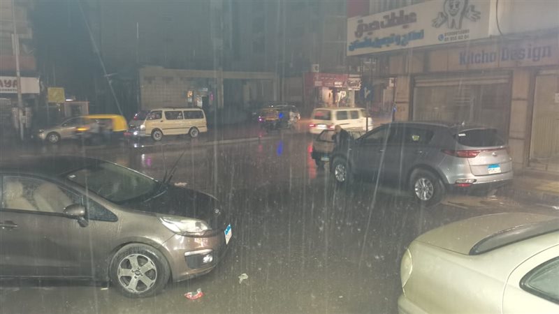 هطول أمطار غزيرة
