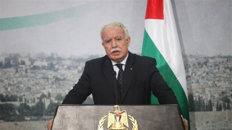  وزير الخارجية الفلسطيني