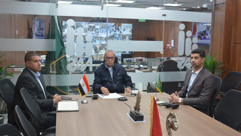 محافظ القليوبية خلال