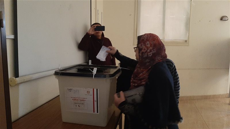 انتظام عملية التصويت