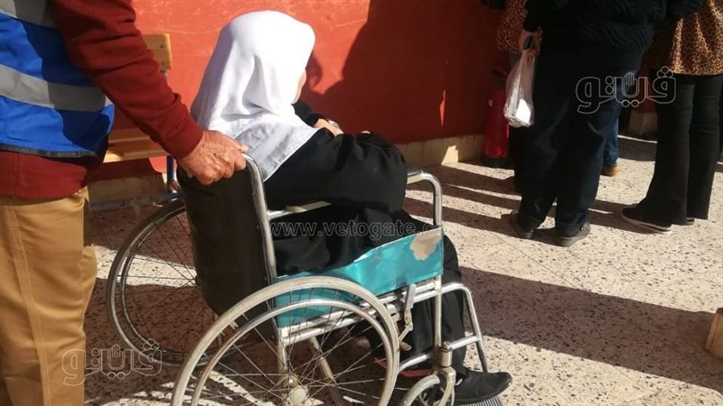 اقبال كبار السن للإدلاء