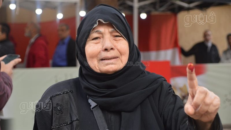 مسنة من الانتخابات