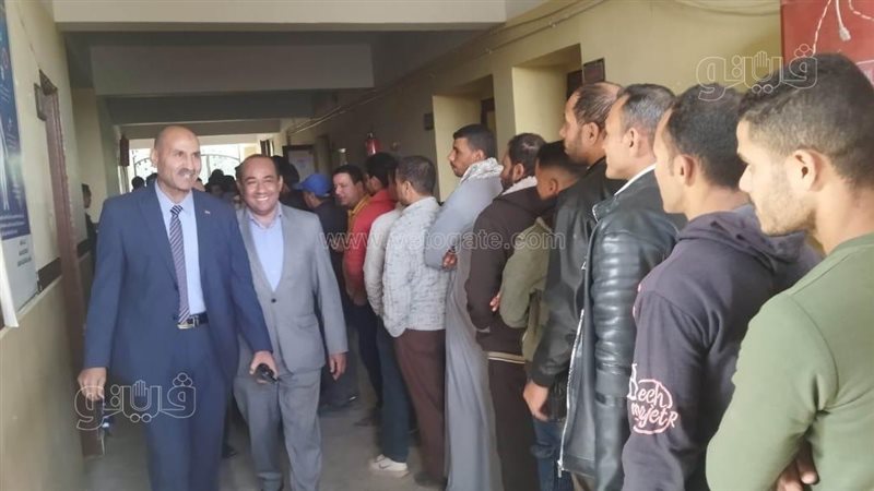 سكرتير بني سويف يتفقد