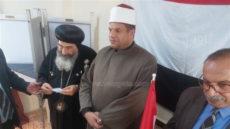 مطران بورسعيد يدلي