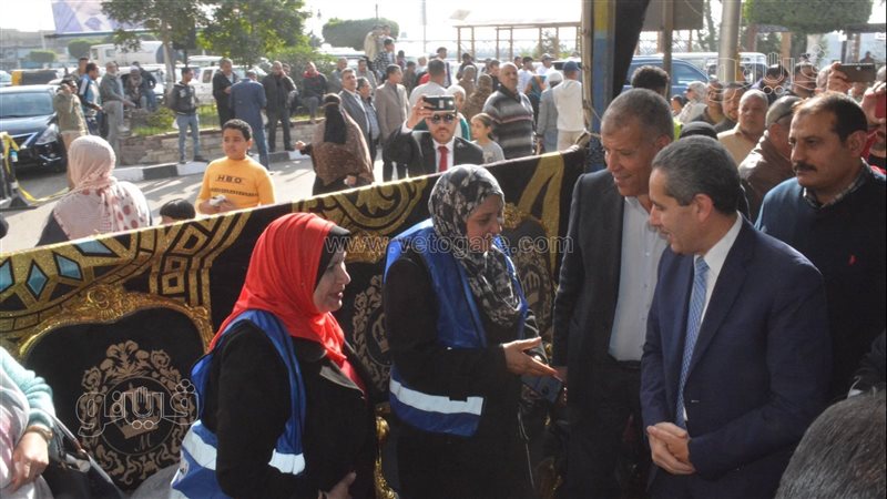 محافظ الغربية يتابع