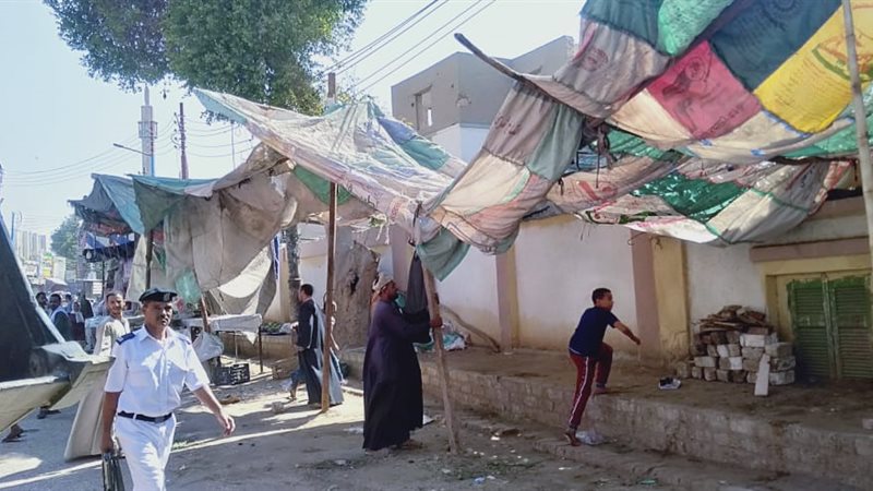 حملة إزالة بأسيوط