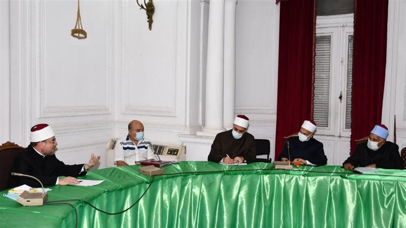 اجتماع وزير الأوقاف