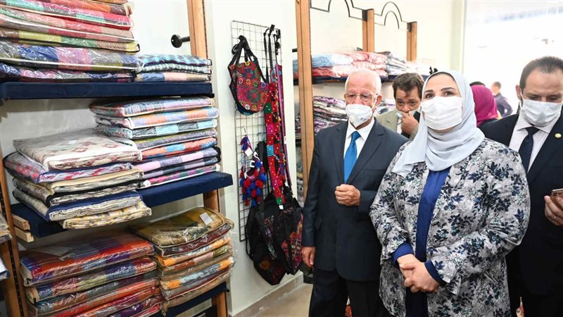وزيرة التضامن تزور