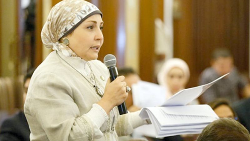 النائبة هالة أبو