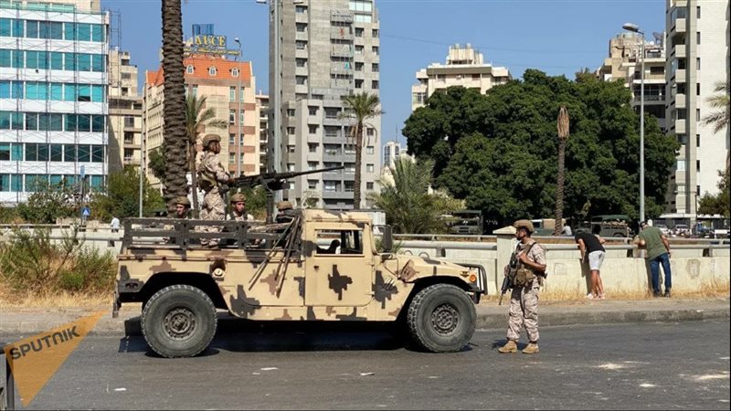 انتشار الجيش اللبناني