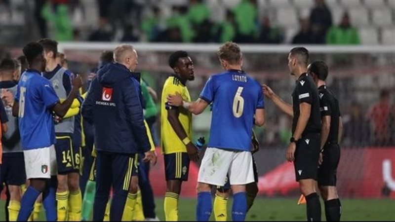مباراة السويد وإيطاليا