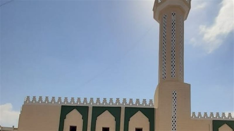 افتتاح مسجد بشمال