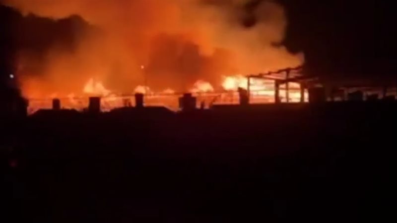 حريق مصنع الإسماعيلية