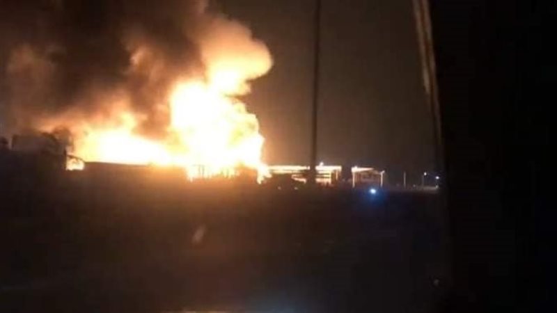 حريق في مصنع بالإسماعيلية