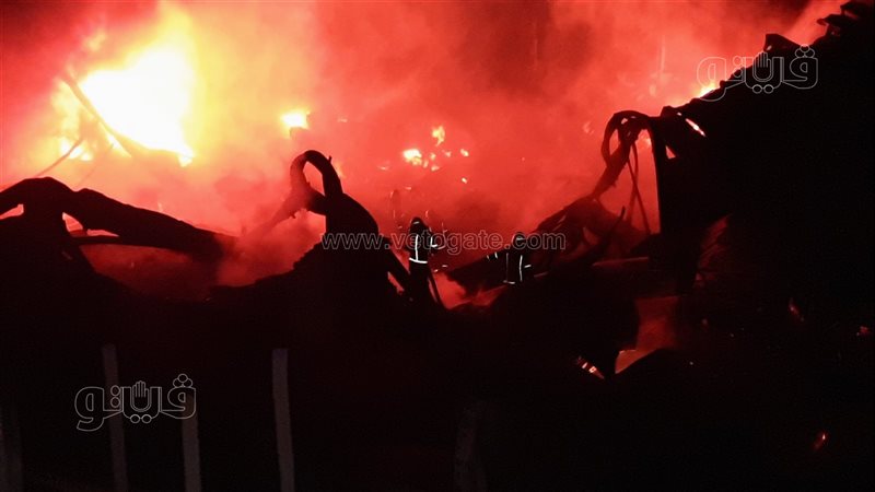 حريق مصنع الإسماعيلية