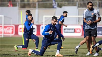 مران الأهلي، متولي يشارك في التدريبات الجماعية