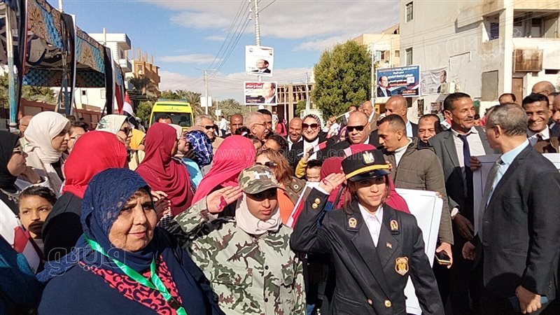 نائب المحافظ في مسيرة